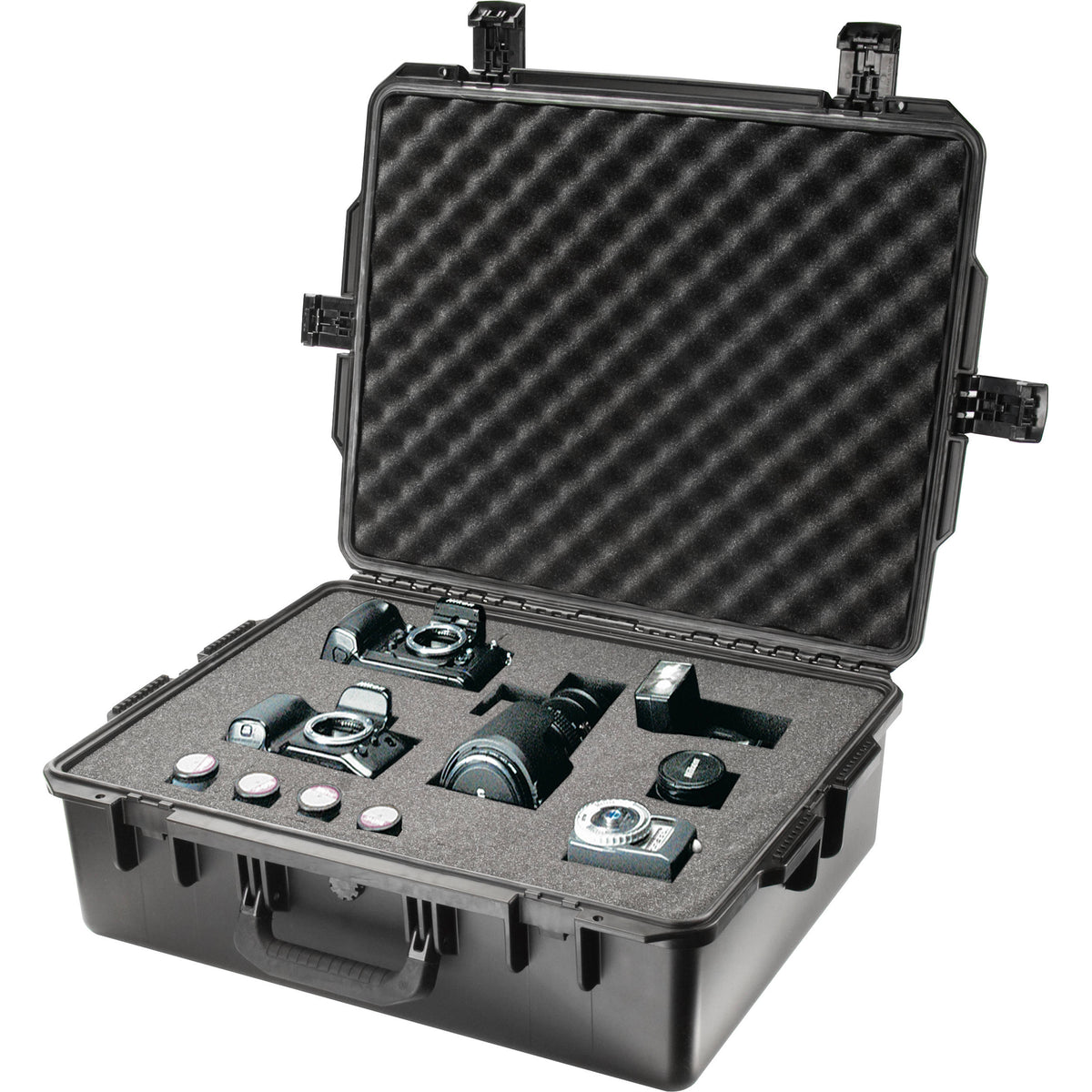 Estuche Rígido Pelican iM2700 Storm con espuma (Negro) - vista frontal