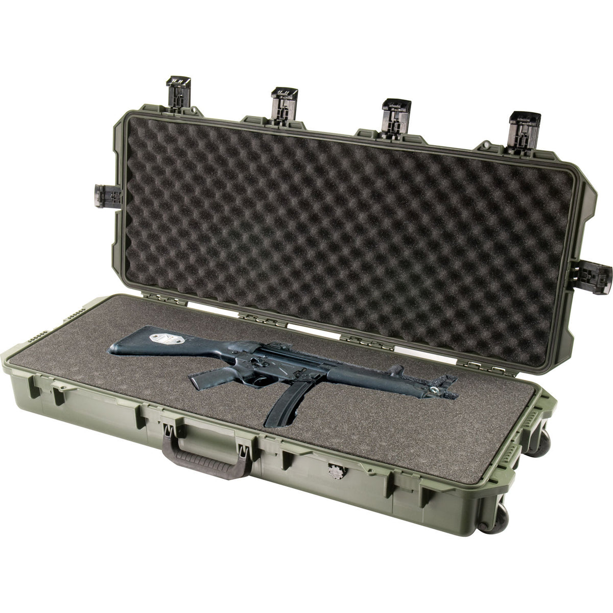 Estuche Rígido Pelican iM3100 Storm con espuma (Verde oliva Drab) - vista trasera
