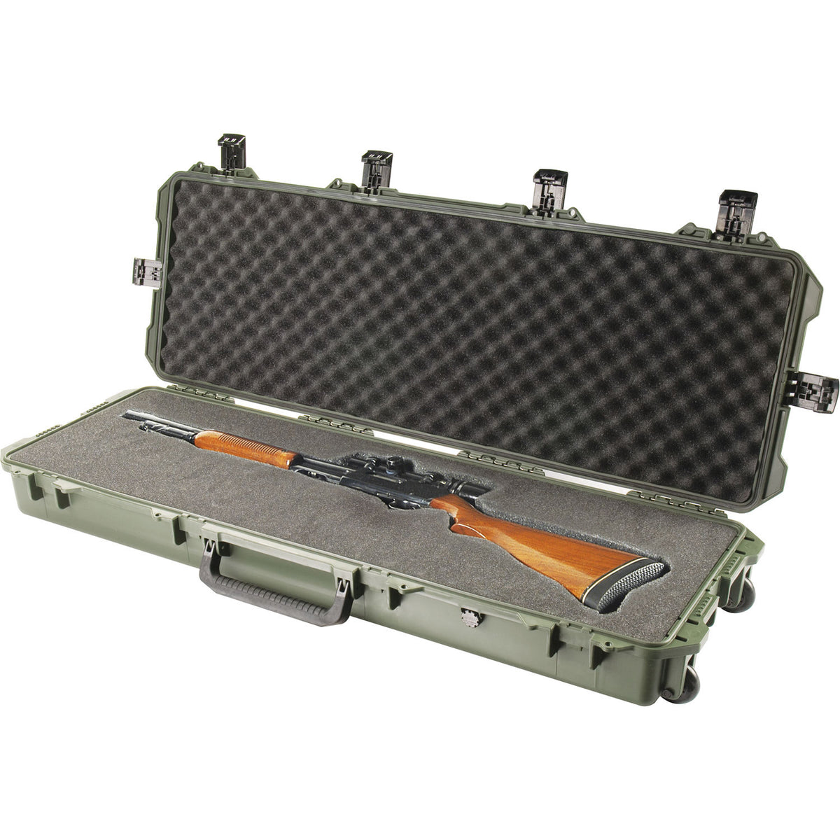 Estuche Rígido Pelican iM3200 Storm con espuma (Verde oliva Drab) - vista trasera