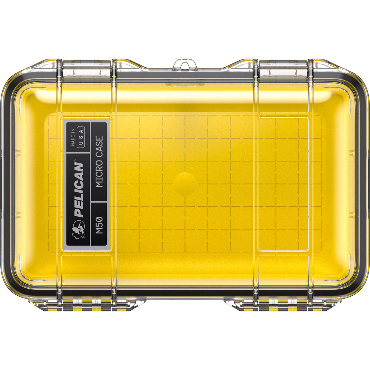 Estuche Rígido Pelican M50 Micro (Transparente) - vista trasera