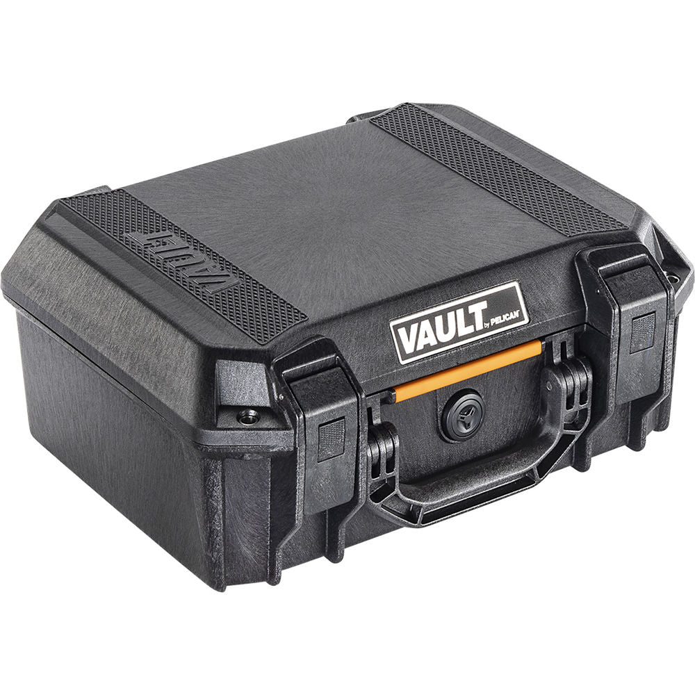 Estuche Rígido Pelican Vault 200 con espuma (Negro, 6.5L) - vista lateral