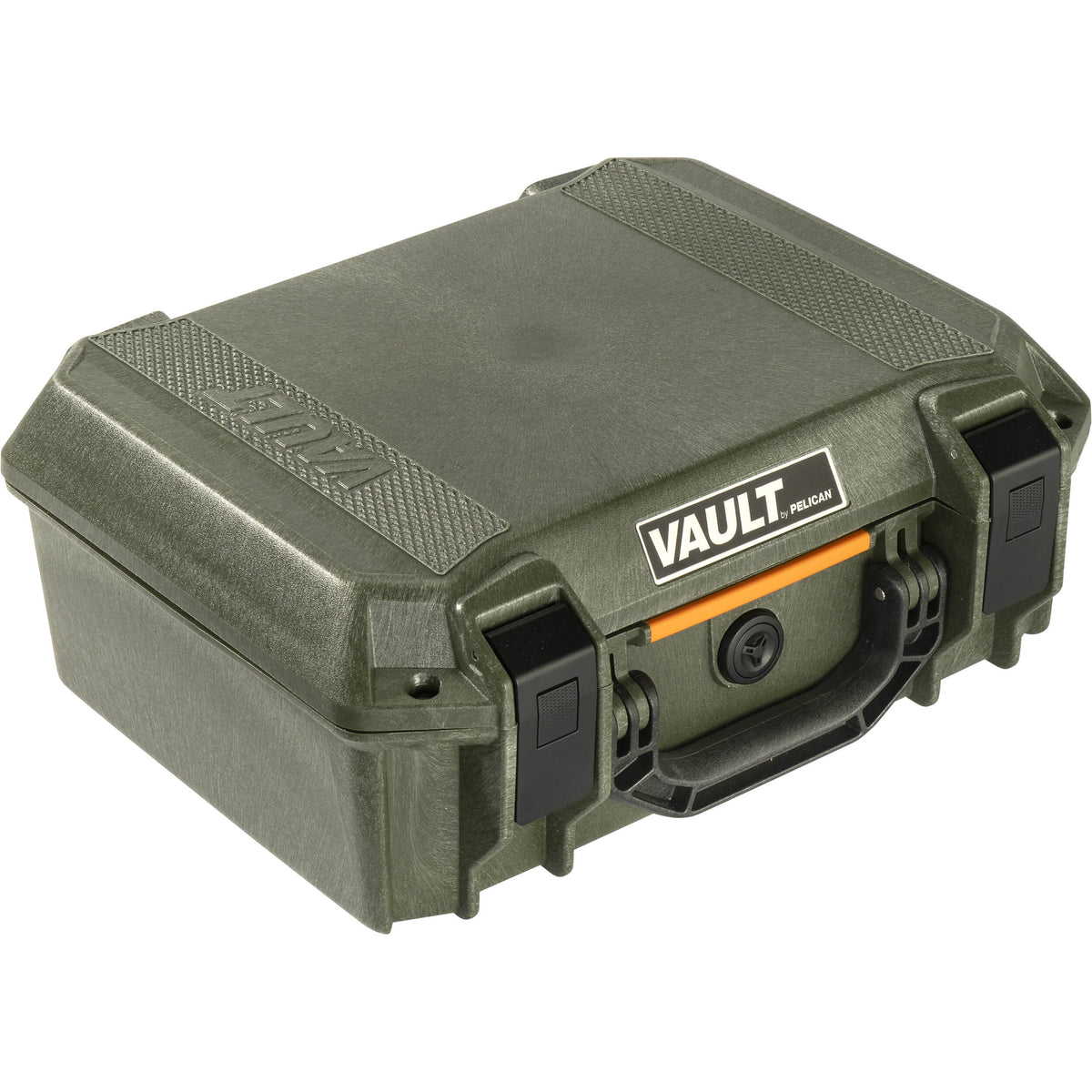Estuche Rígido Pelican Vault 200 con espuma (Verde, 6.5L) - vista frontal
