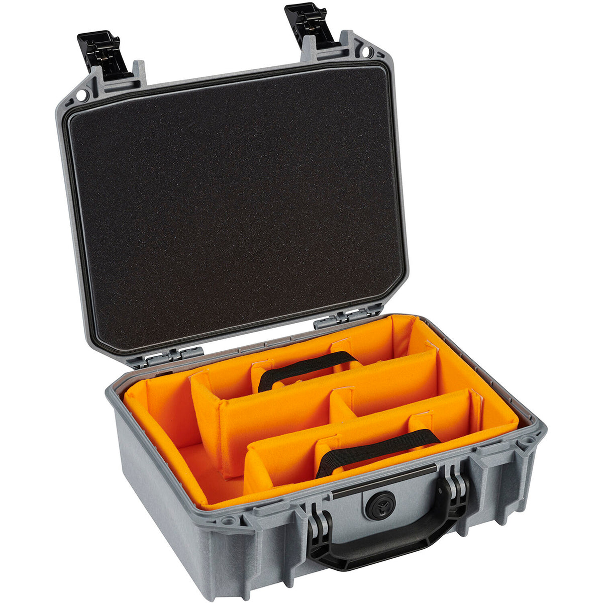 Estuche Rígido Pelican Vault 200 con Lid espuma y divisores (Gris, 6.5L) - vista principal
