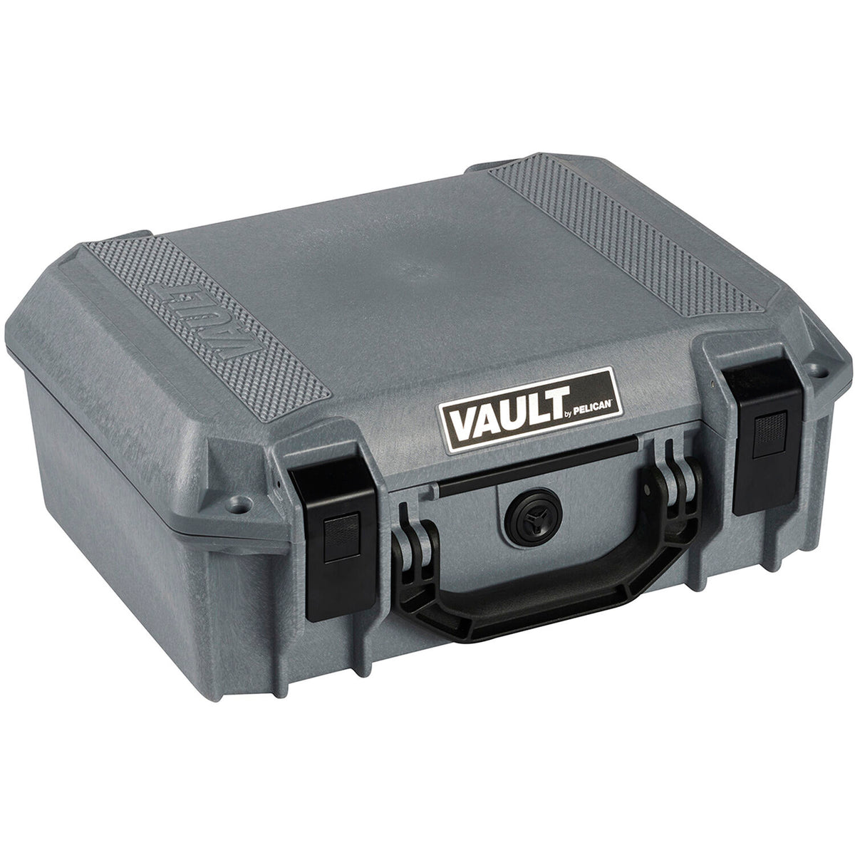 Estuche Rígido Pelican Vault 200 con Lid espuma y divisores (Gris, 6.5L) - vista lateral