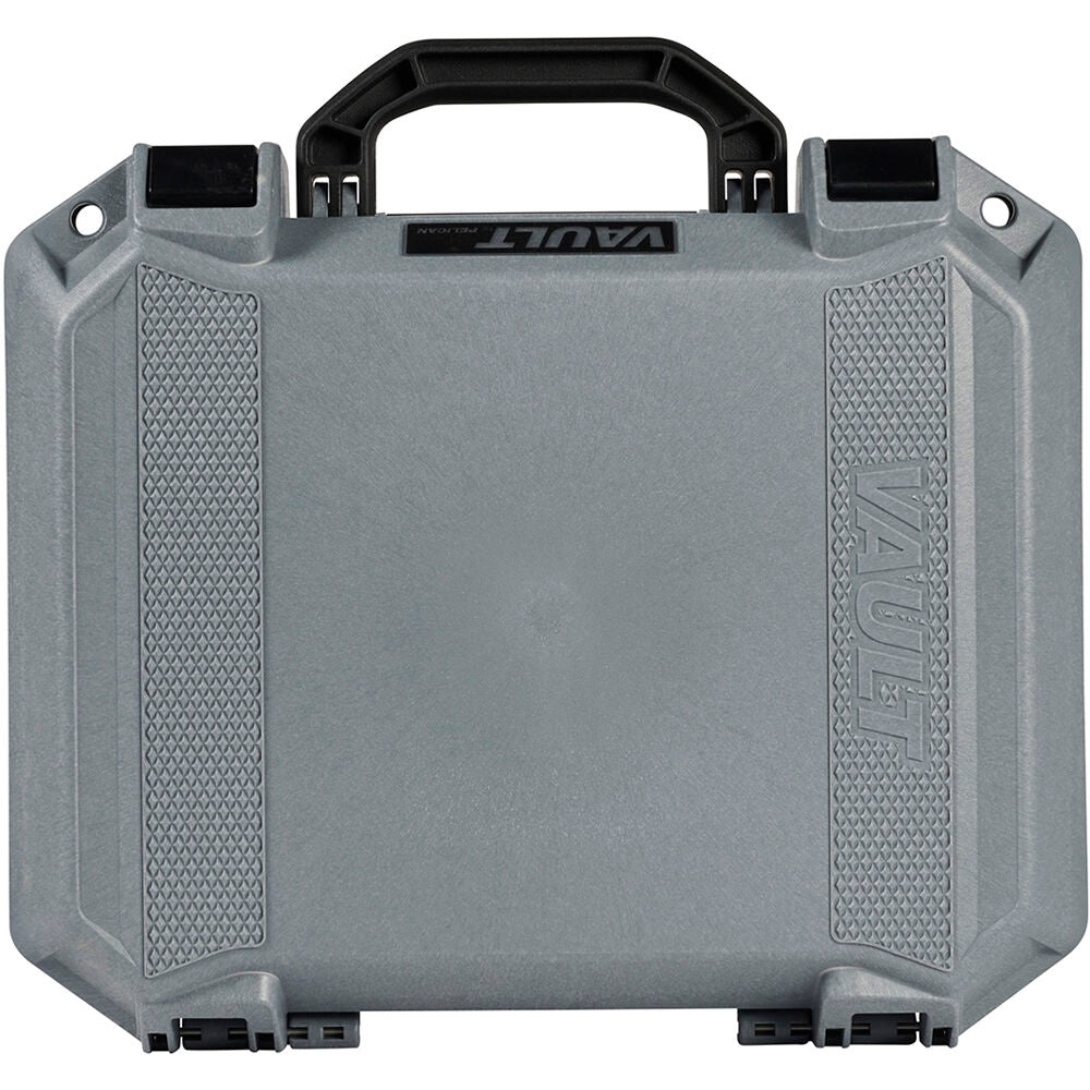 Estuche Rígido Pelican Vault 200 con Lid espuma y divisores (Gris, 6.5L) - puertos y conexiones