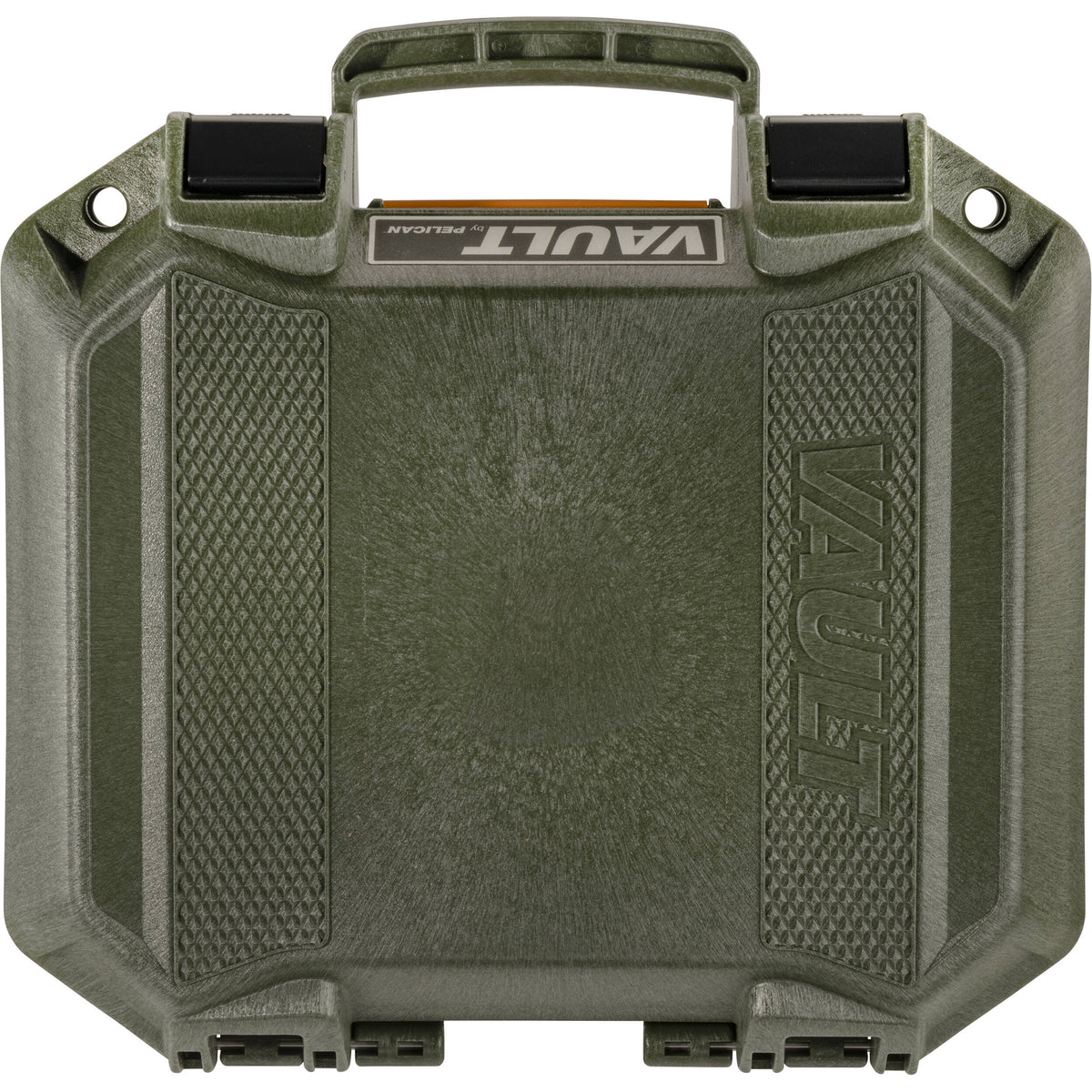 Estuche Rígido Pelican Vault V100 con espuma (OD Verde, 6.5L) - puertos y conexiones