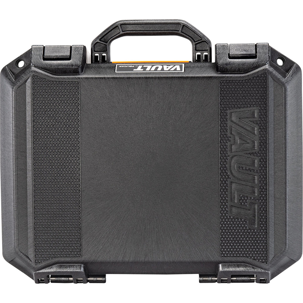 Estuche Rígido Pelican Vault V300 con espuma (Negro, 18.7L) (sin interior) - puertos y conexiones