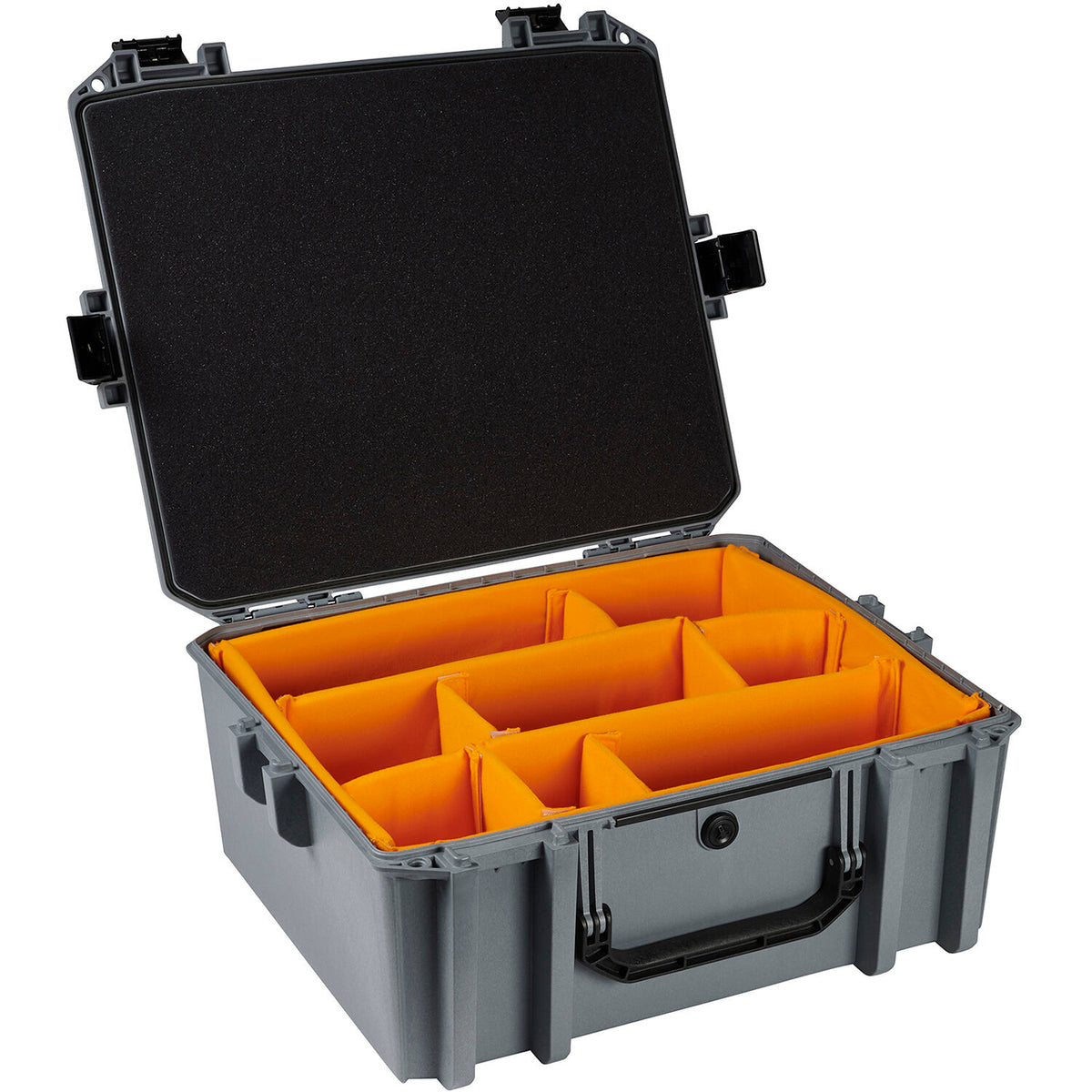 Estuche Rígido Pelican Vault V600WD con divisores acolchados (Gris, 55.5L) - vista principal