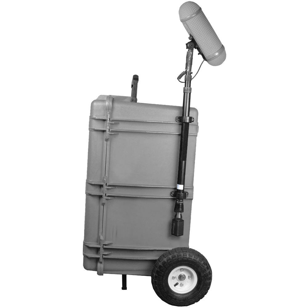 Estuche Rígido PortaBrace con ruedas Mobile Audio Workstation (Platinum) - vista lateral