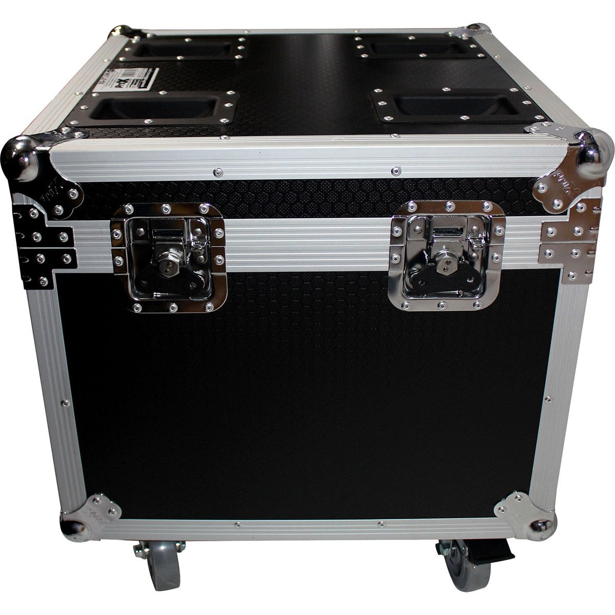 Estuche Rígido ProX Heavy-Duty con ruedas utilitario de vuelo (20 x 20 x 22") - vista lateral