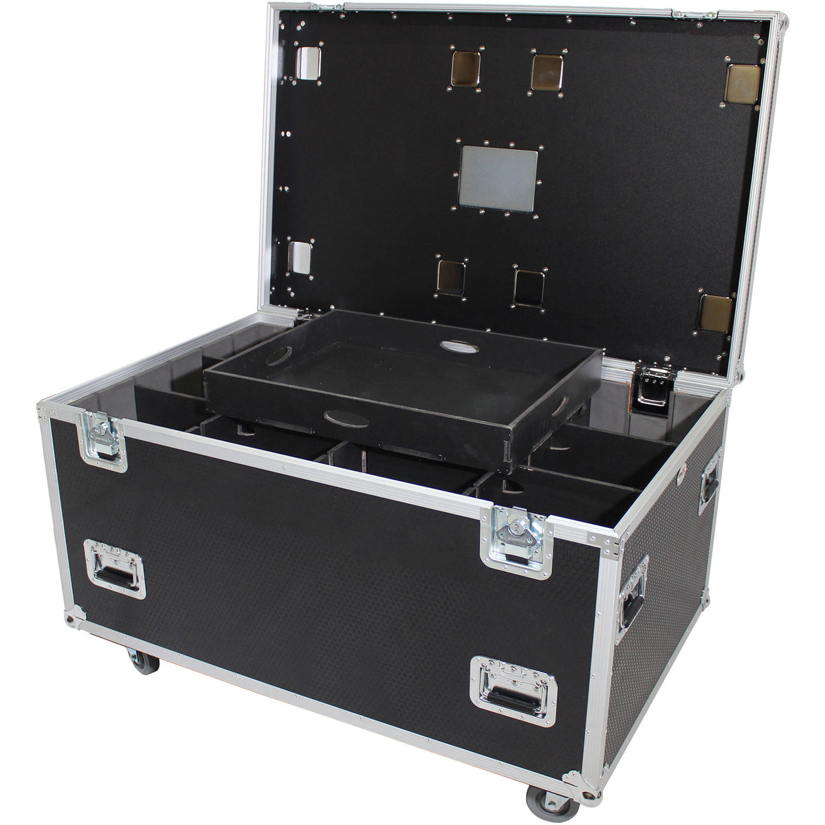 Estuche Rígido ProX TruckPaX Heavy-Duty Truck Pack utilitario de vuelo con divisores & Tray (Negro) (XS-UTL483030W) - vista p