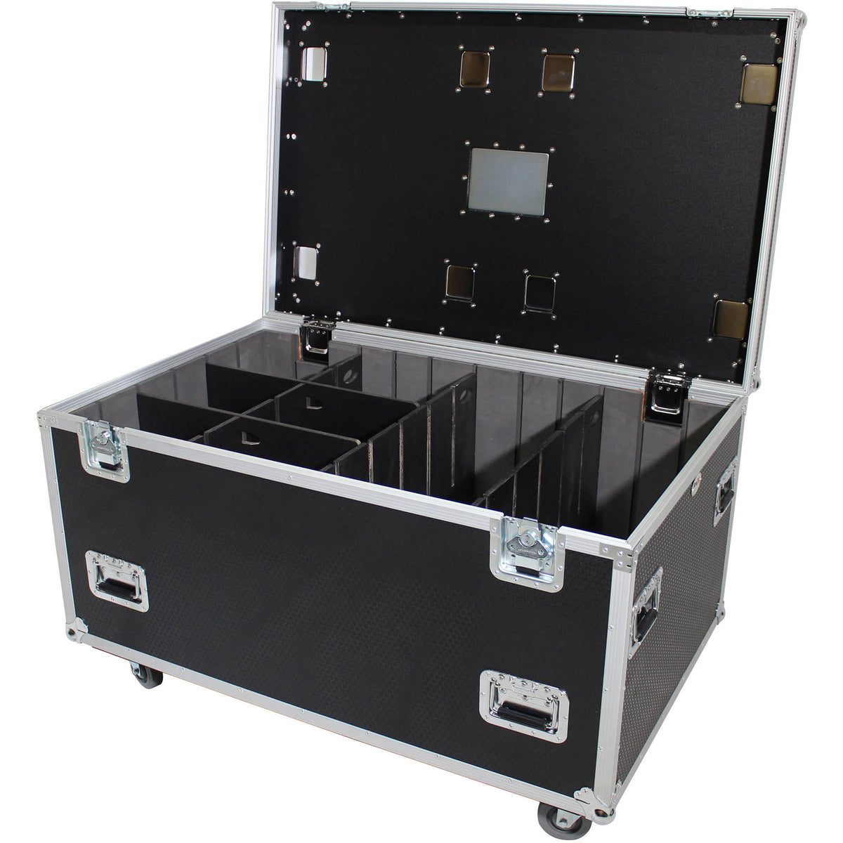 Estuche Rígido ProX TruckPaX Heavy-Duty Truck Pack utilitario de vuelo con divisores & Tray (Negro) (XS-UTL483030W) - vista t