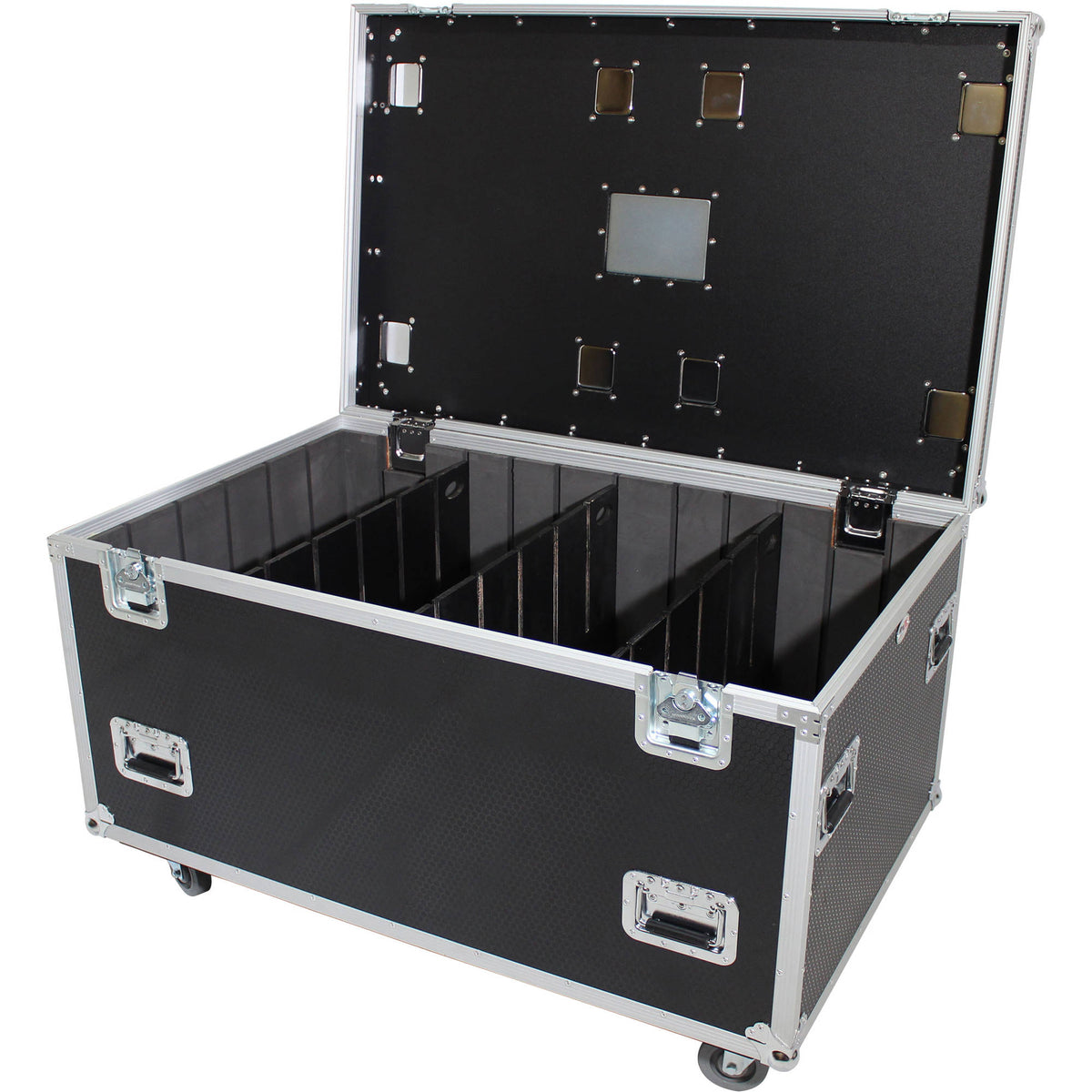 Estuche Rígido ProX TruckPaX Heavy-Duty Truck Pack utilitario de vuelo con divisores & Tray (Negro) (XS-UTL483030W) - vista l