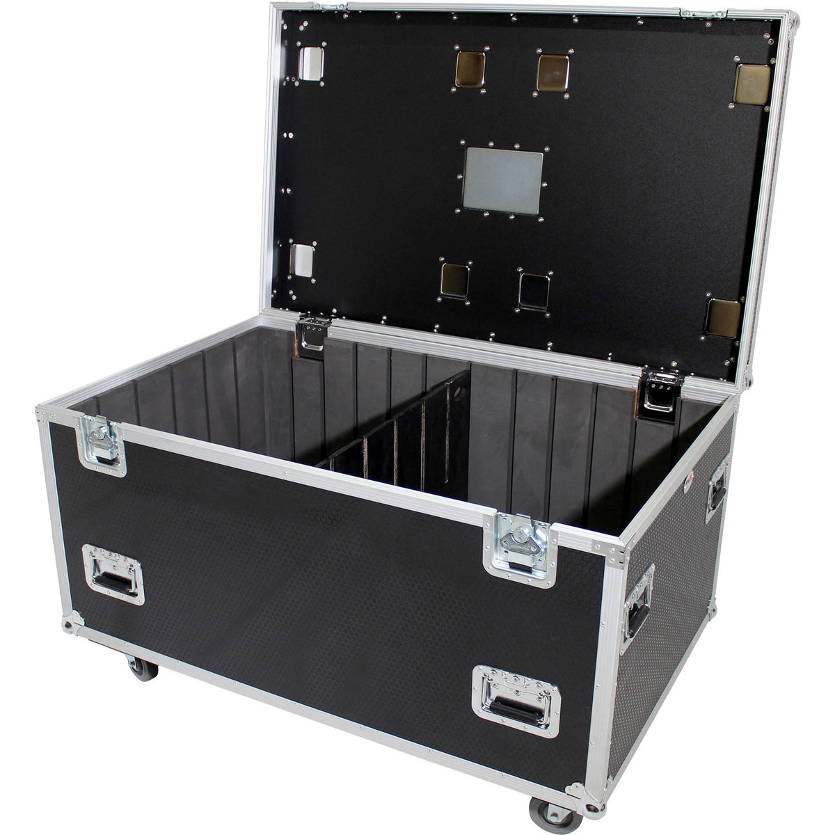 Estuche Rígido ProX TruckPaX Heavy-Duty Truck Pack utilitario de vuelo con divisores & Tray (Negro) (XS-UTL483030W) - puertos
