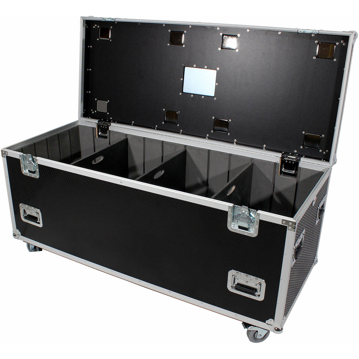 Estuche Rígido ProX TruckPaX Heavy-Duty Truck Pack utilitario de vuelo con divisores & Tray (Negro, 2-Pack) (PRUTL2460302) - 