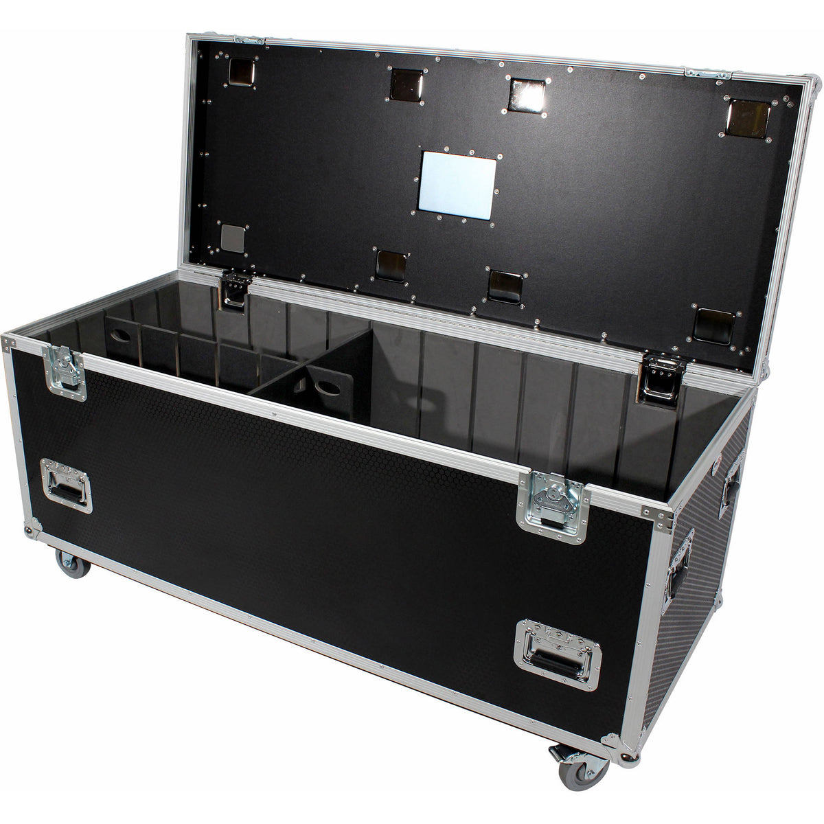 Estuche Rígido ProX TruckPaX Heavy-Duty Truck Pack utilitario de vuelo con divisores & Tray (Negro, 2-Pack) (PRUTL2460302) - 