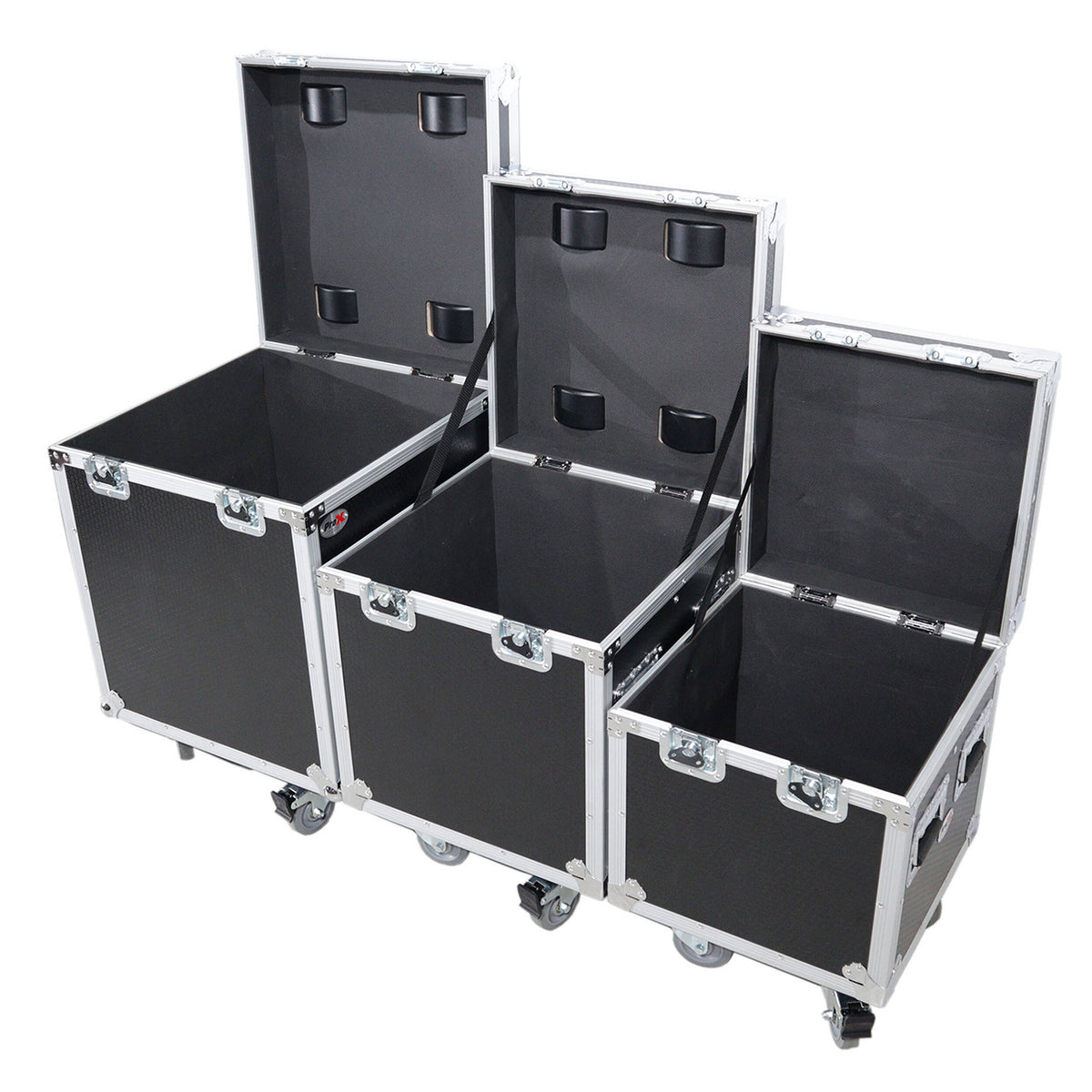 Estuche Rígido ProX utilitario Storage ATA Style Grande, Mediano & Chico 3- Bundle - detalle