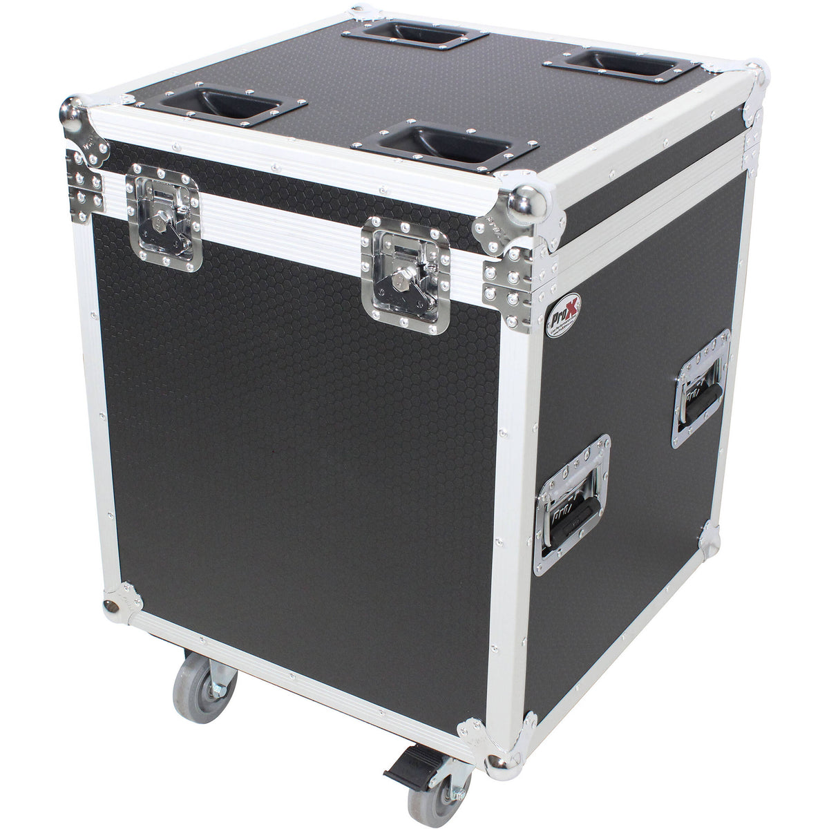 Estuche Rígido ProX XS-UTL4 Half Trunk utilitario de vuelo con Casters - puertos y conexiones