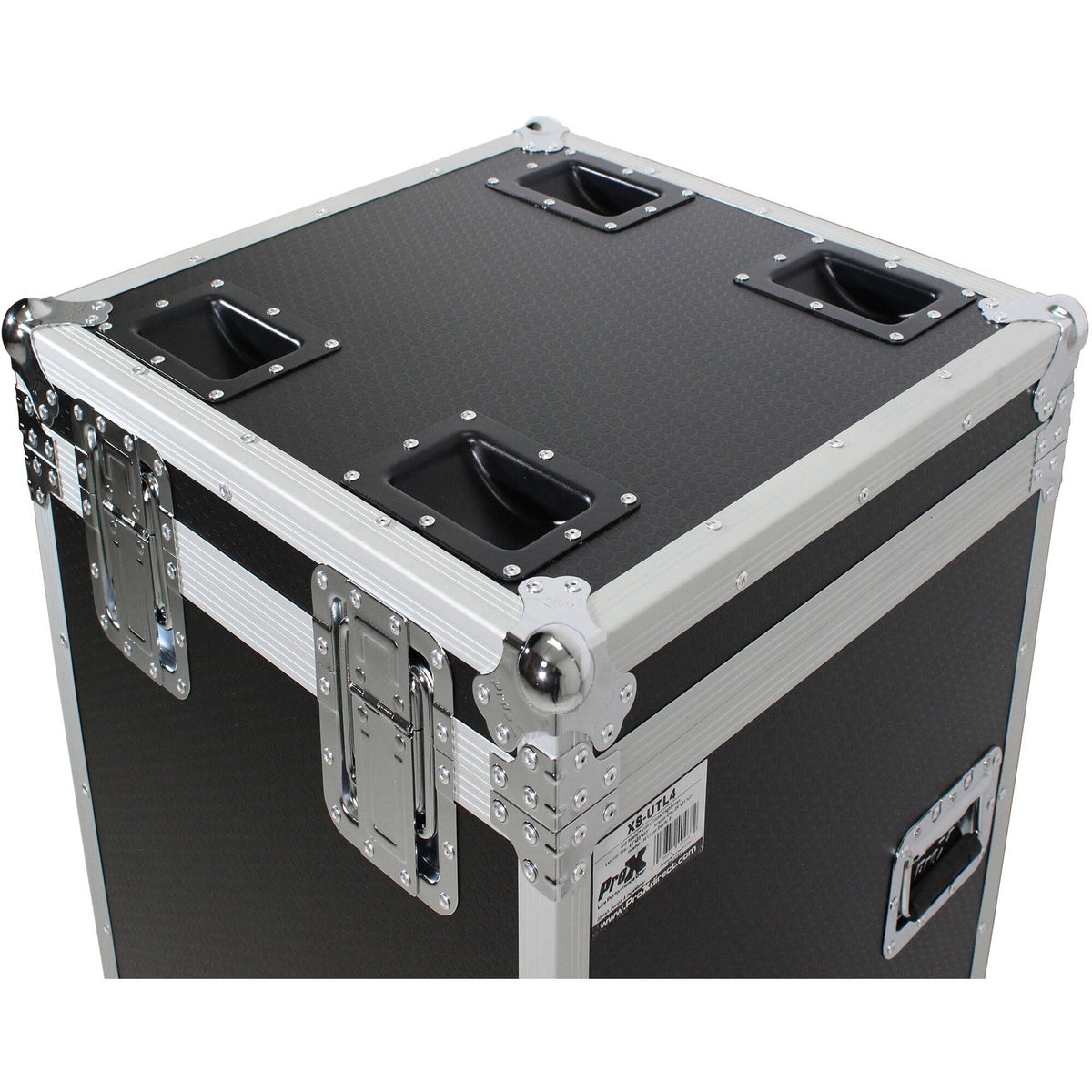 Estuche Rígido ProX XS-UTL4 Half Trunk utilitario de vuelo con Casters - en uso