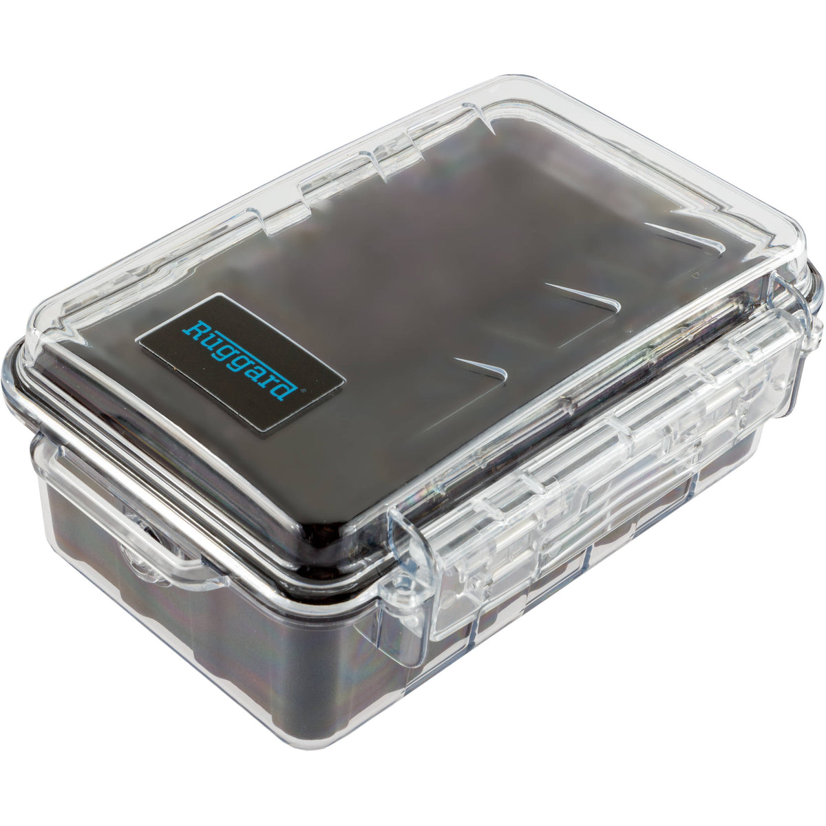 Estuche Rígido Ruggard Clear con forro Negro (Mediano) - vista principal