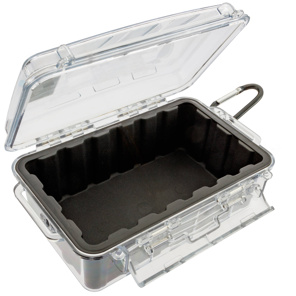 Estuche Rígido Ruggard Clear con forro Negro (Mediano) - vista frontal