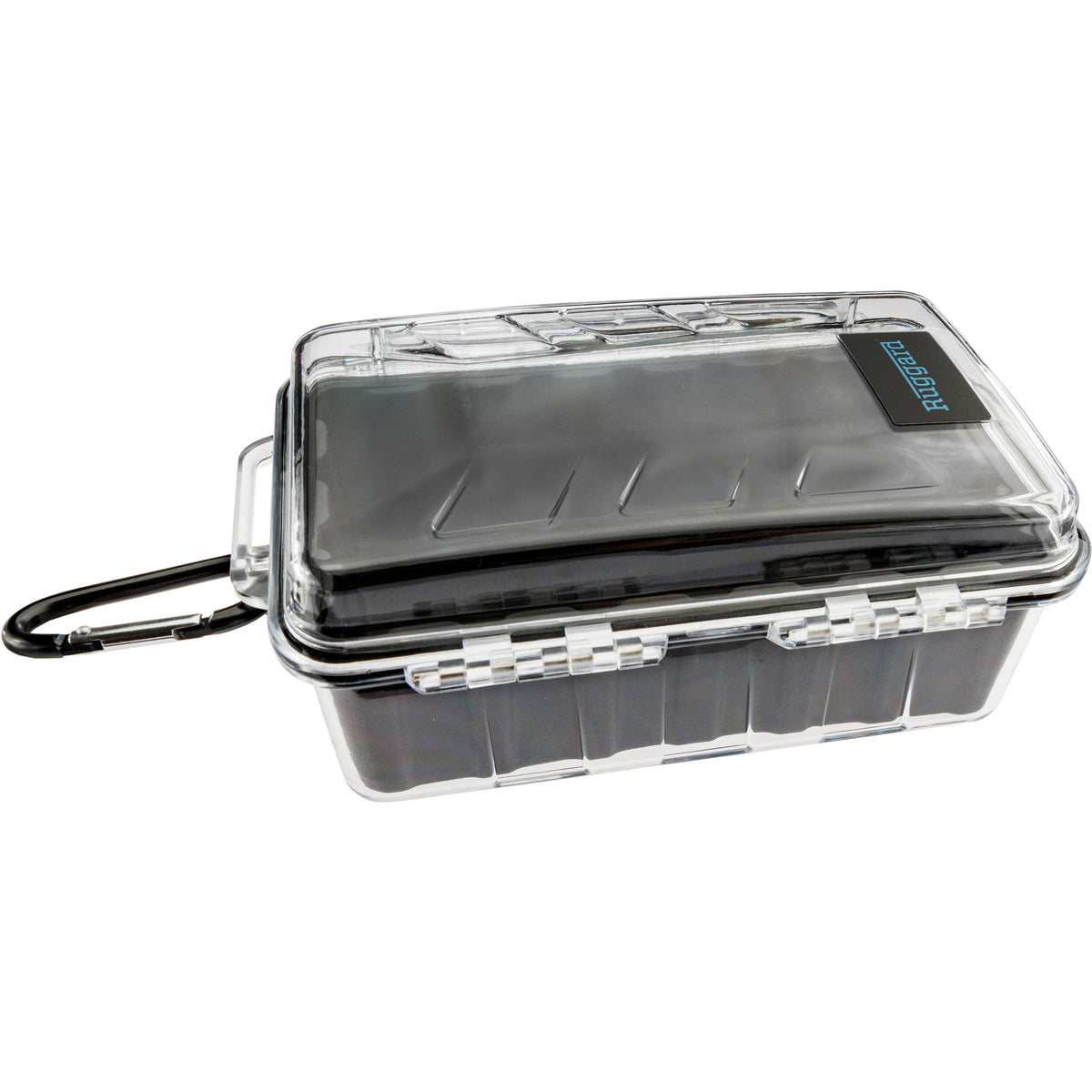 Estuche Rígido Ruggard Clear con forro Negro (Mediano) - vista trasera
