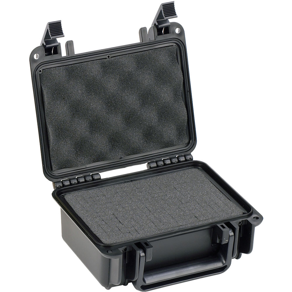 Estuche Rígido Seahorse SE-120 Hurricane Series con espuma (Negro) - vista principal