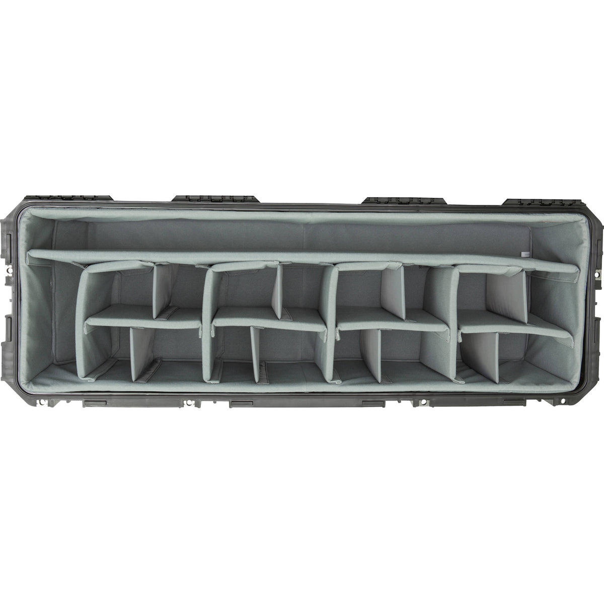 Estuche Rígido SKB 3i-Series 4213-12 con ruedas Waterproof utilitario con juego de divisores - vista lateral