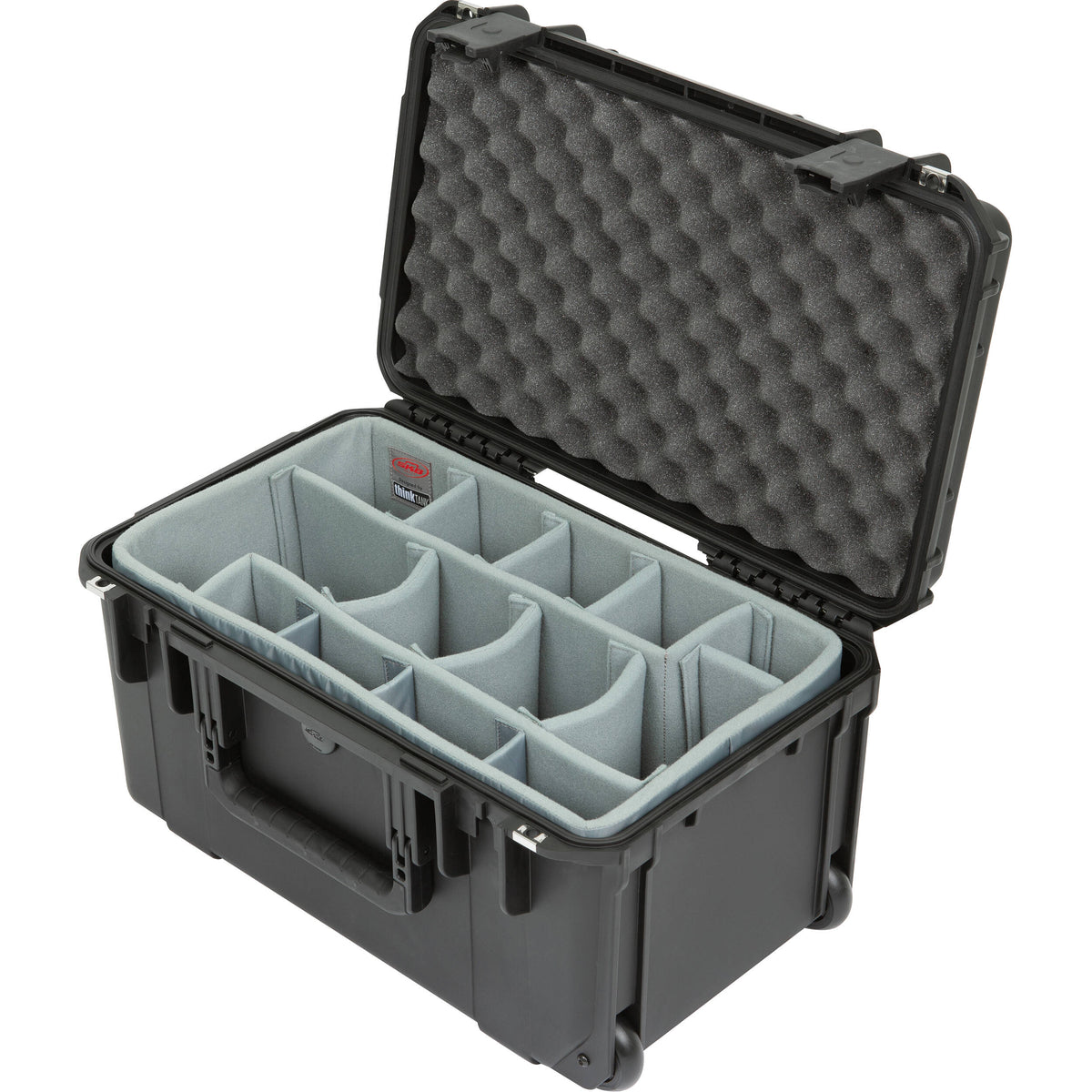 Estuche Rígido SKB I-Serie 2011-10 con ruedas & Photo inserto (con espuma) - vista trasera