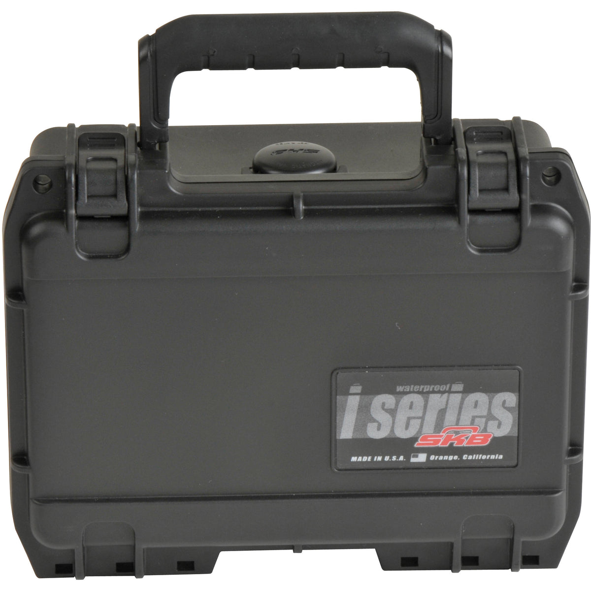 Estuche Rígido SKB iSeries 0705-3 Waterproof utilitario (con espuma, Negro) - vista frontal