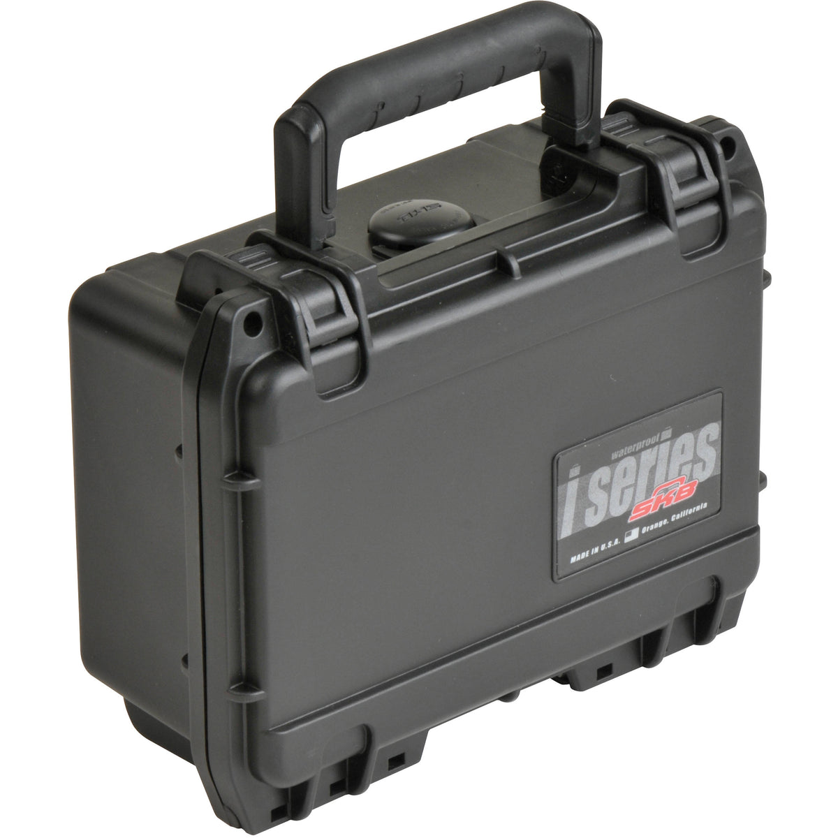 Estuche Rígido SKB iSeries 0705-3 Waterproof utilitario (con espuma, Negro) - vista trasera