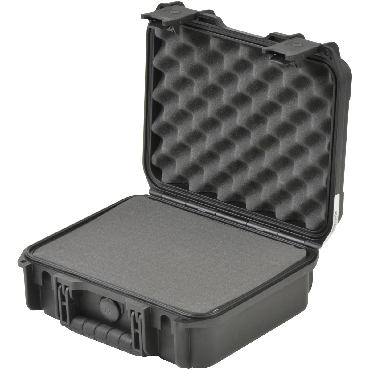 Estuche Rígido SKB iSeries 1208-3 con espuma (Negro) - vista trasera