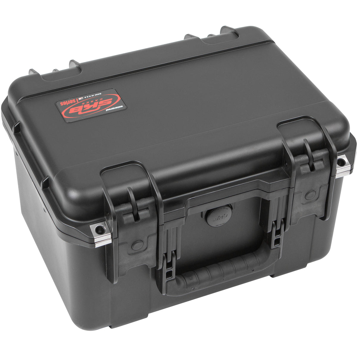 Estuche Rígido SKB iSeries 1510-9 Waterproof utilitario con espuma cortada en cubos (Negro) - puertos y conexiones