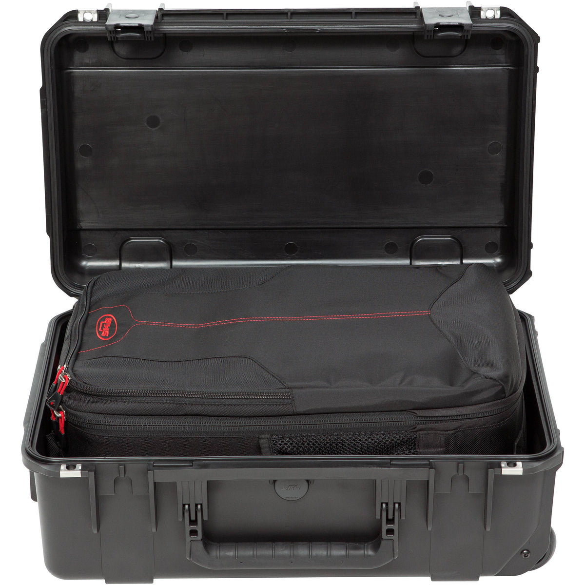 Estuche Rígido SKB iSeries 2011-7 con Think Tank Photo divisores & Photo Backpack (Negro) - vista frontal