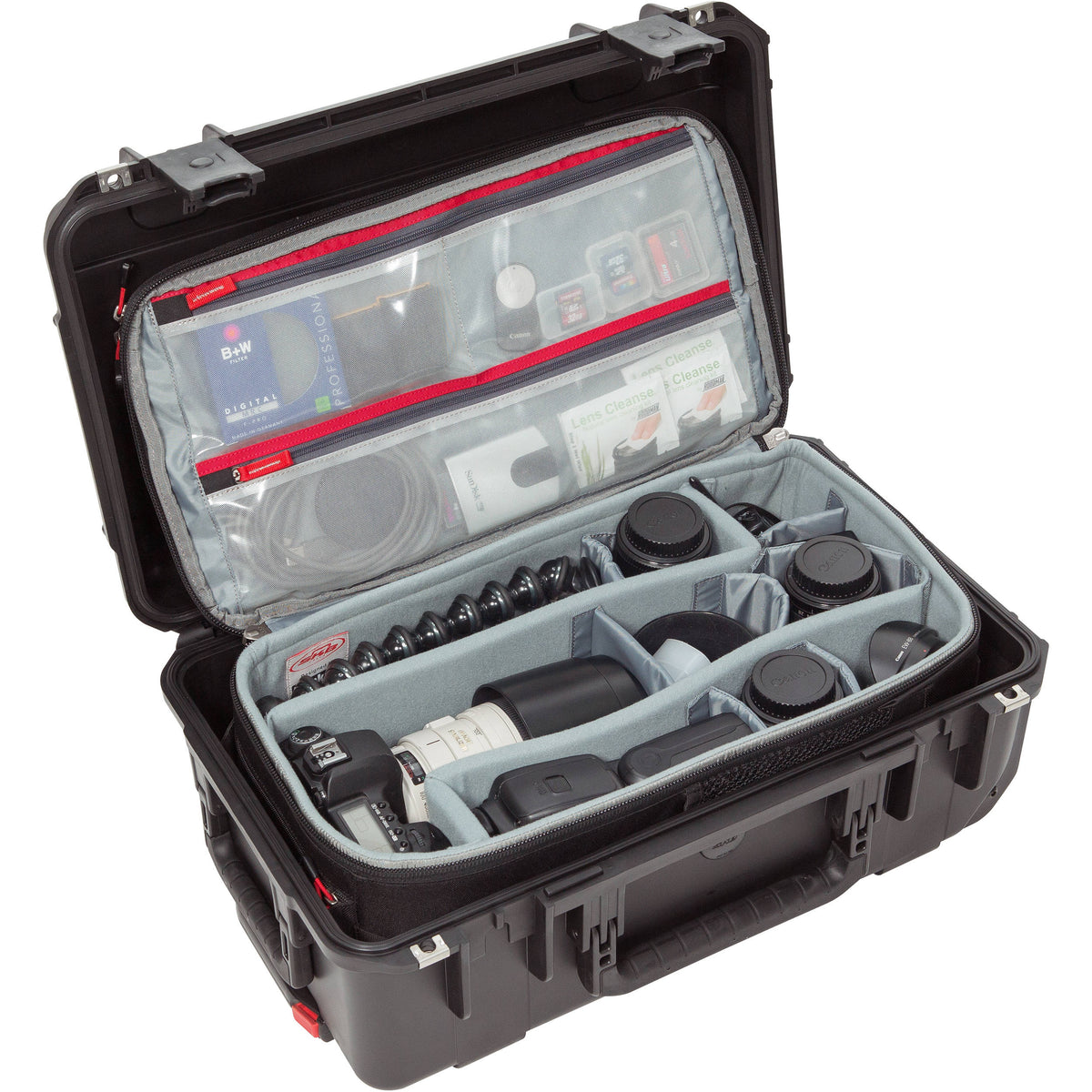 Estuche Rígido SKB iSeries 2011-7 con Think Tank Photo divisores & Photo Backpack (Negro) - contenido de la caja