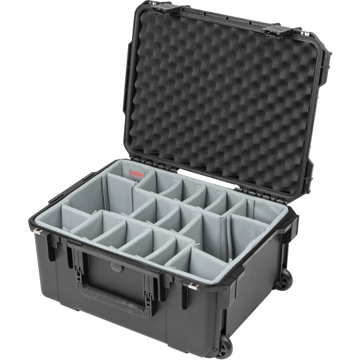 Estuche Rígido SKB iSeries 2015-10 con Think Tank Photo divisores & Lid espuma (Negro) - vista trasera
