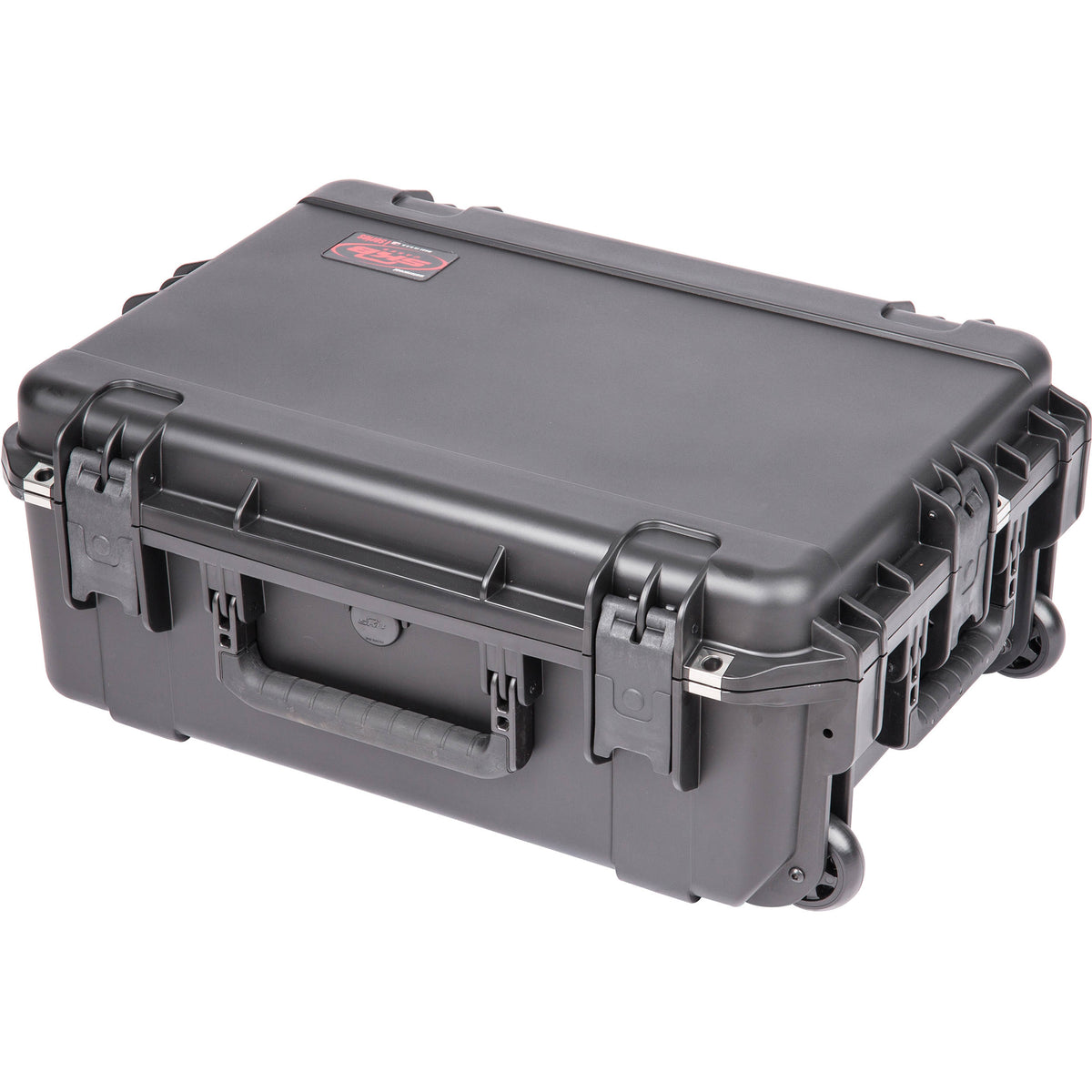 Estuche Rígido SKB iSeries 2215-8 estanco con ruedas y espuma en cubos (Negro) - detalle