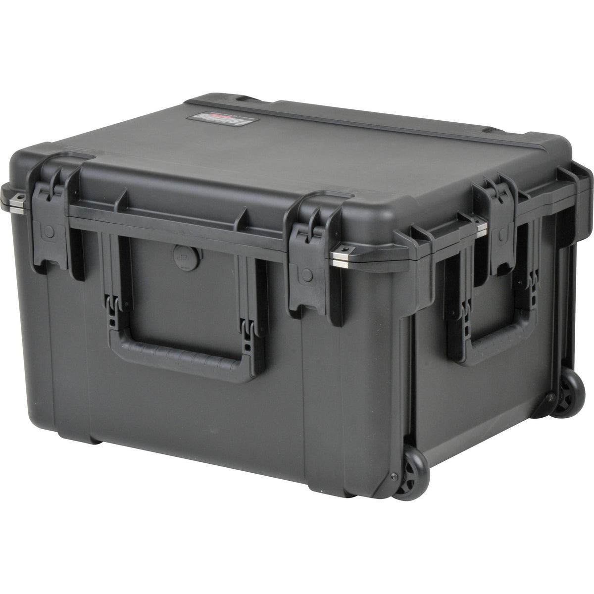 Estuche Rígido SKB iSeries 2217-12 Waterproof utilitario con Wheels (sin interior, Negro) - vista frontal