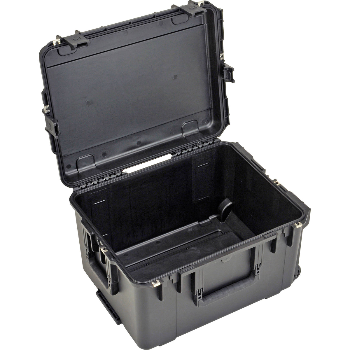 Estuche Rígido SKB iSeries 2217-12 Waterproof utilitario con Wheels (sin interior, Negro) - vista lateral