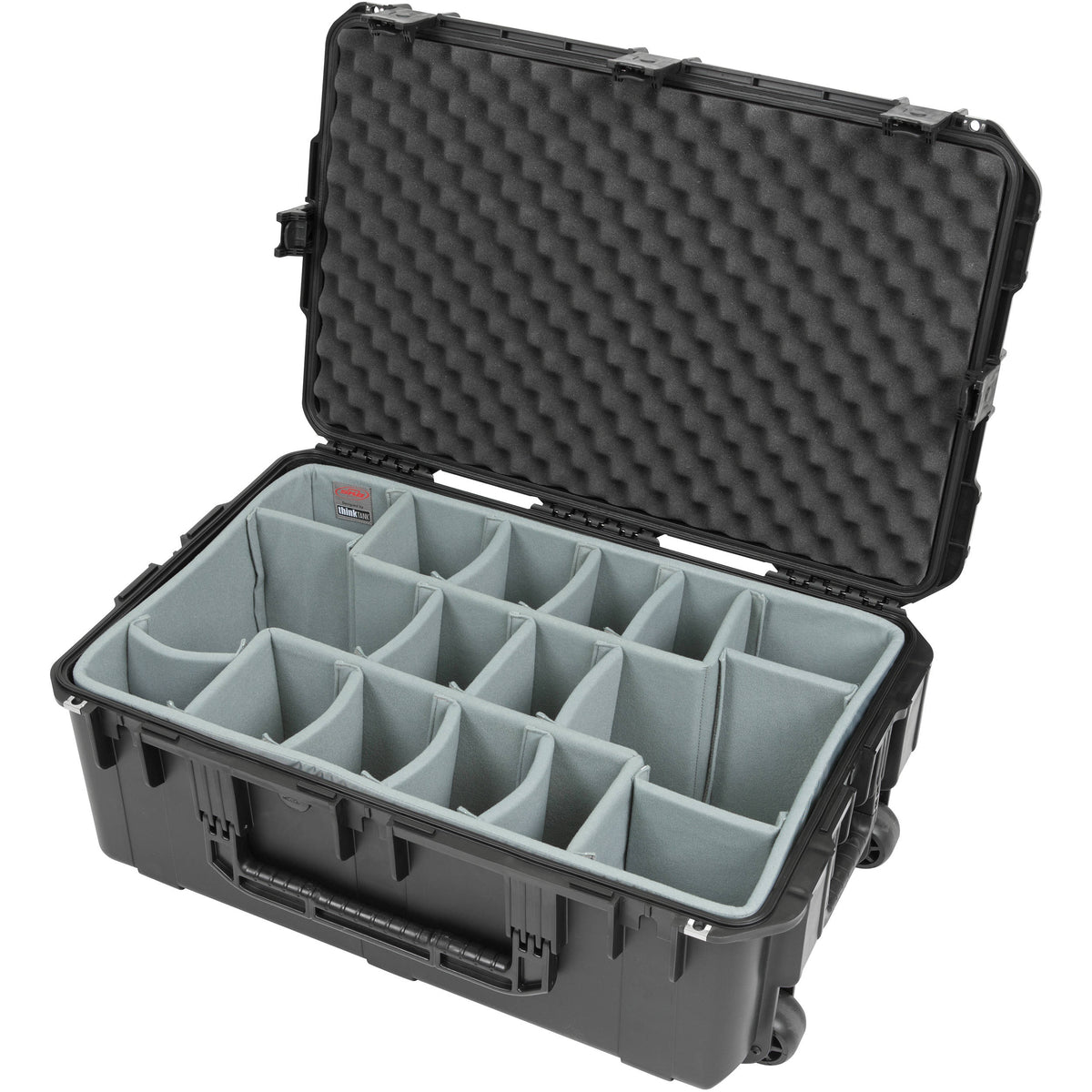 Estuche Rígido SKB iSeries 2918-10DT Waterproof con Think Tank-Designed Photo divisores & Lid espuma (Negro) - vista trasera
