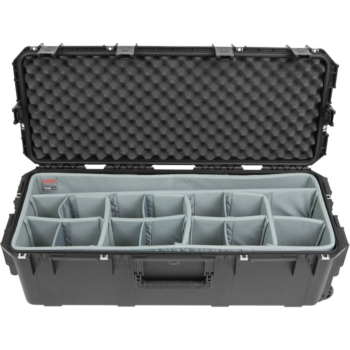 Estuche Rígido SKB iSeries 3613-12 con Think Tank Lighting/Stand divisores & Lid espuma (Negro) - vista principal