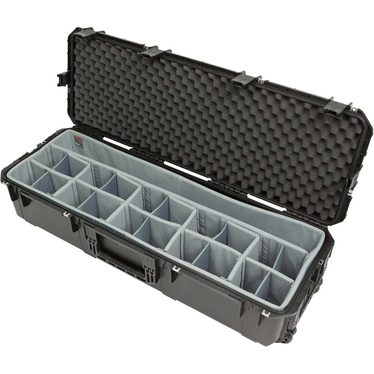 Estuche Rígido SKB iSeries 4414-10 con Think Tank Photo divisores & Lid espuma (Negro) - vista trasera