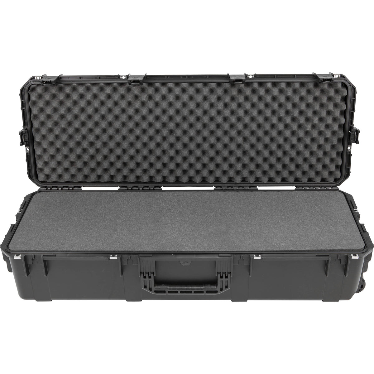 Estuche Rígido SKB iSeries 4414-10 estanco con ruedas (Negro, Layered con espuma) - vista frontal