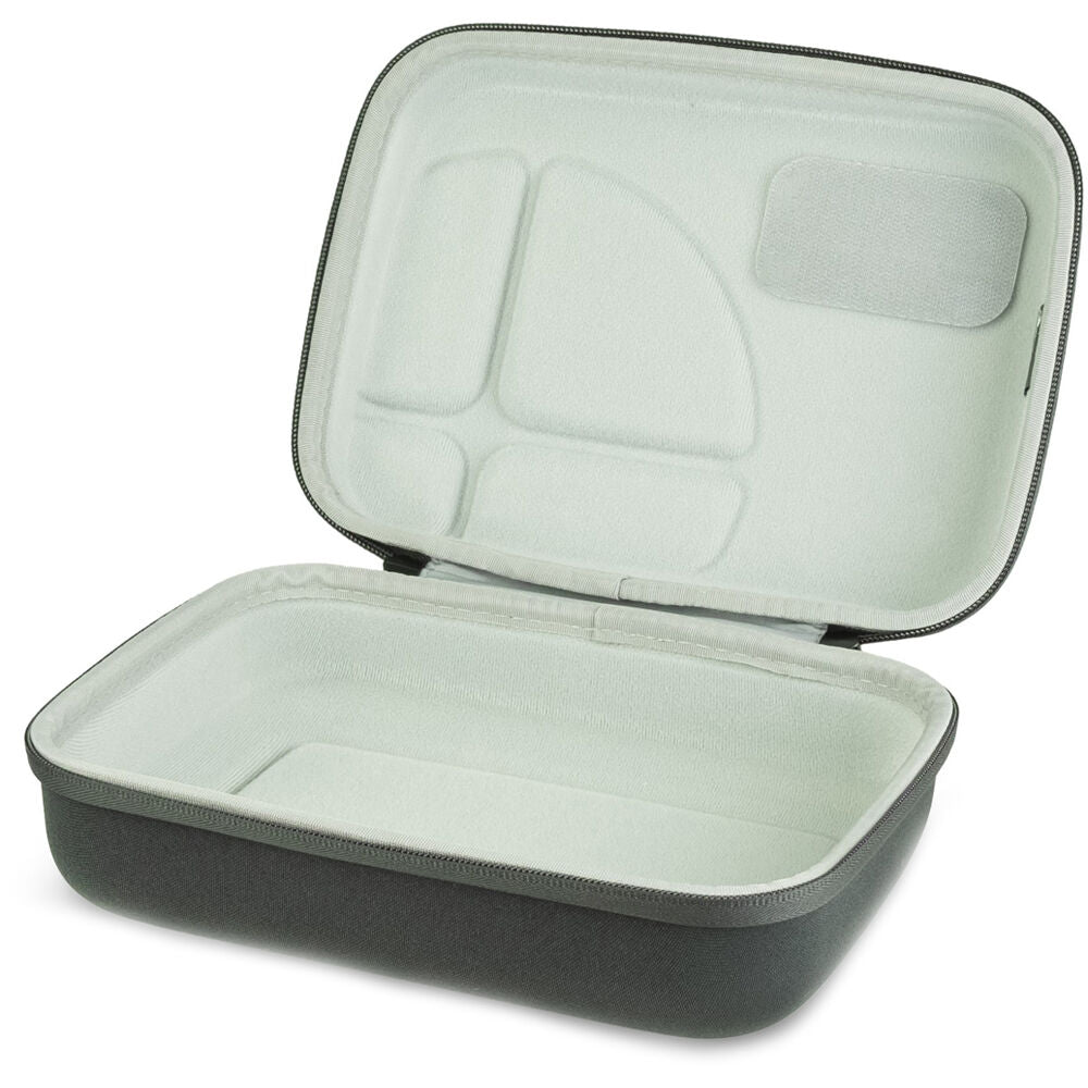 Estuche Shell-Case Hybrid 320 semirrígido liviano (Negro) - vista trasera