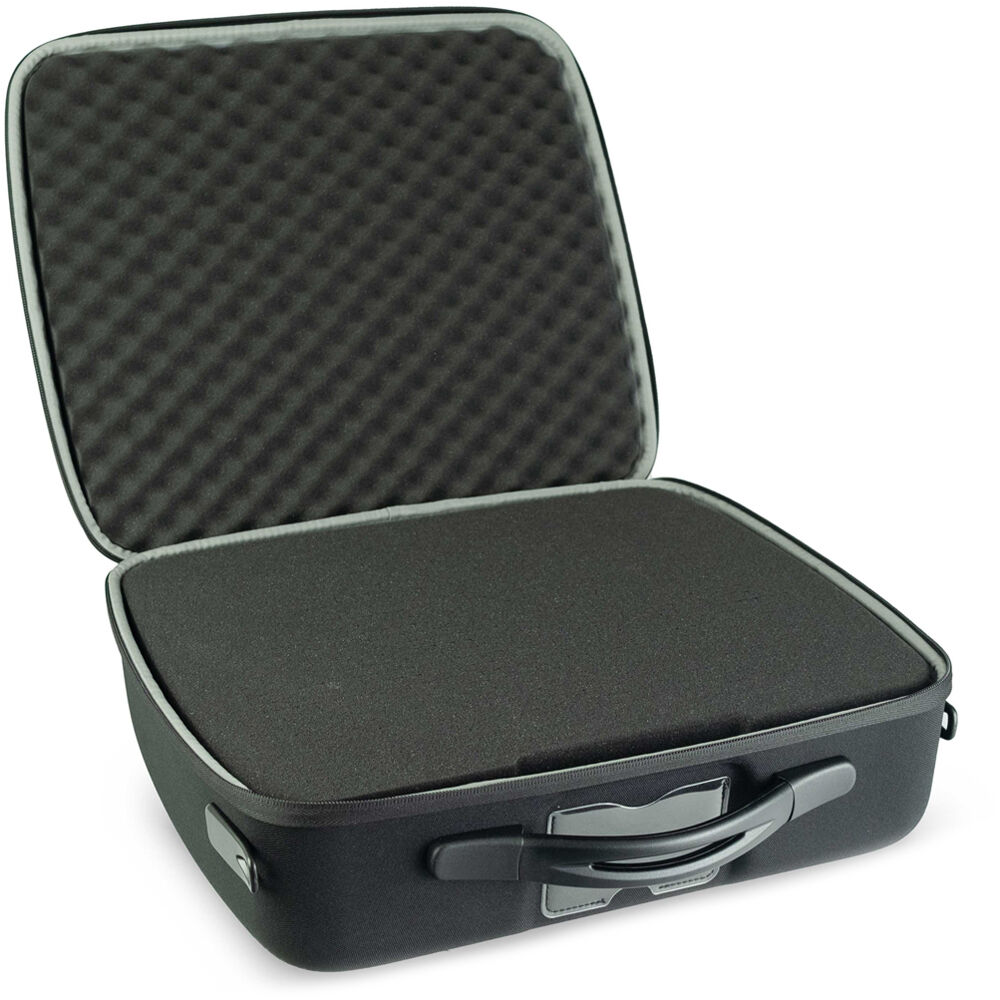 Estuche Shell-Case Hybrid 340 semirrígido liviano utilitario con espuma (Negro) - vista principal