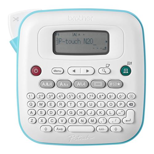 Etiquetadora Brother P-touch PT-N20 Portátil con Teclado QWERTY y Cinta de hasta 12 mm — vista frontal