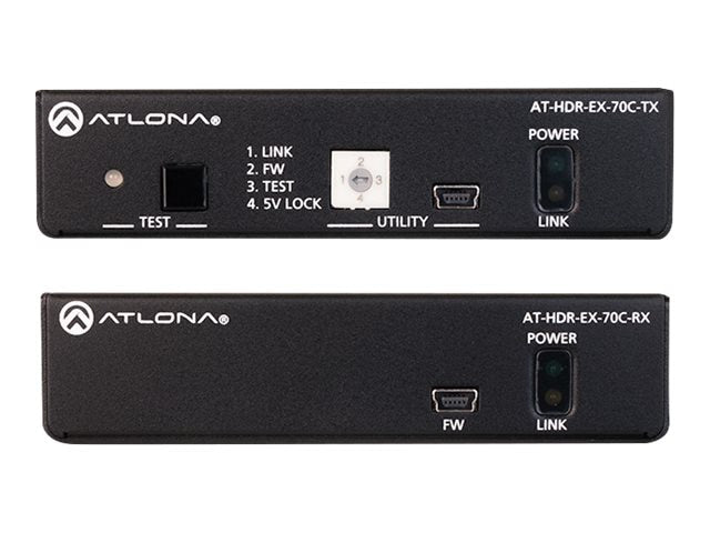 Extensor AV Atlona AT-HDR-EX-70C-KIT (Transmitter & Receiver Units) - vista 1