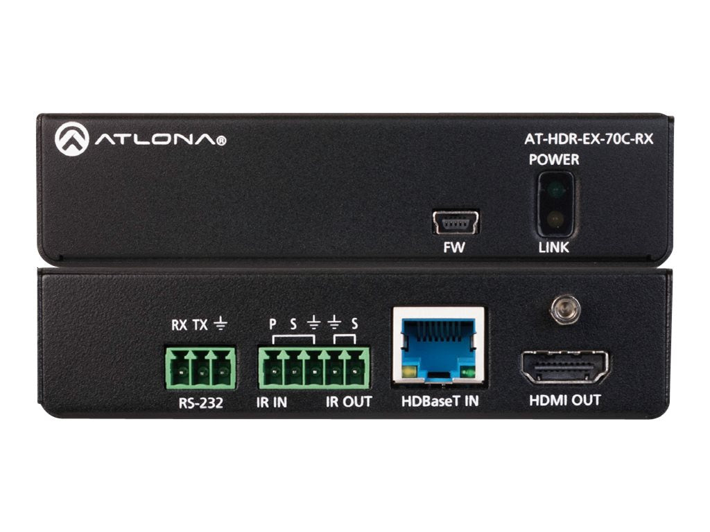 Extensor AV Atlona AT-HDR-EX-70C-KIT (Transmitter & Receiver Units) - vista 3