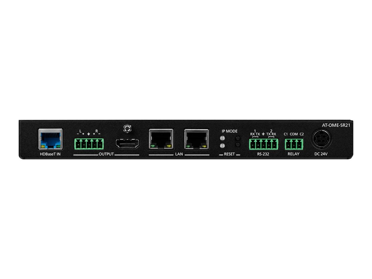 Extensor AV Atlona Omega OME-SR21 HDBaseT to HDMI converter / scaler - vista 2