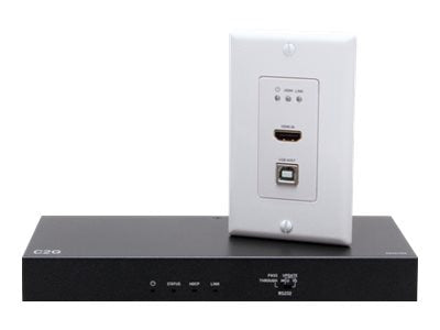 Extensor AV C2G HDBaseT HDMI Extender + USB B to A and RS232 over Cat - vista 1